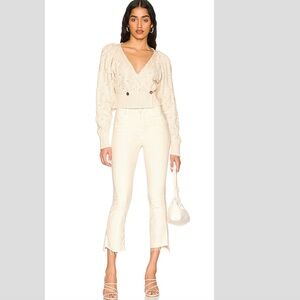 MOTHER Insider Crop Step Fray Jeans